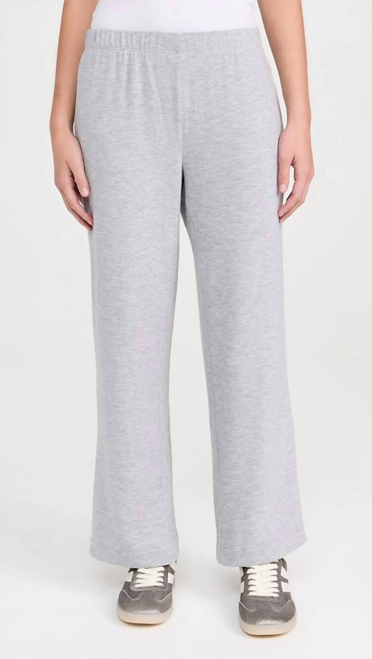 NEW PERFECTWHITETEE marcie jersey pant in heather grey